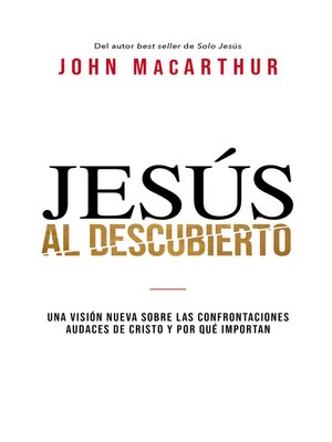 cover image of Jesús al descubierto
